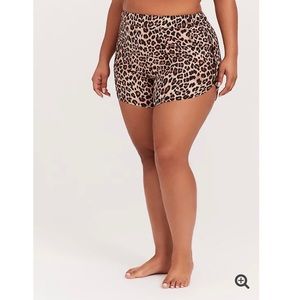 Torrid Leopard Swim Shorts 🤎